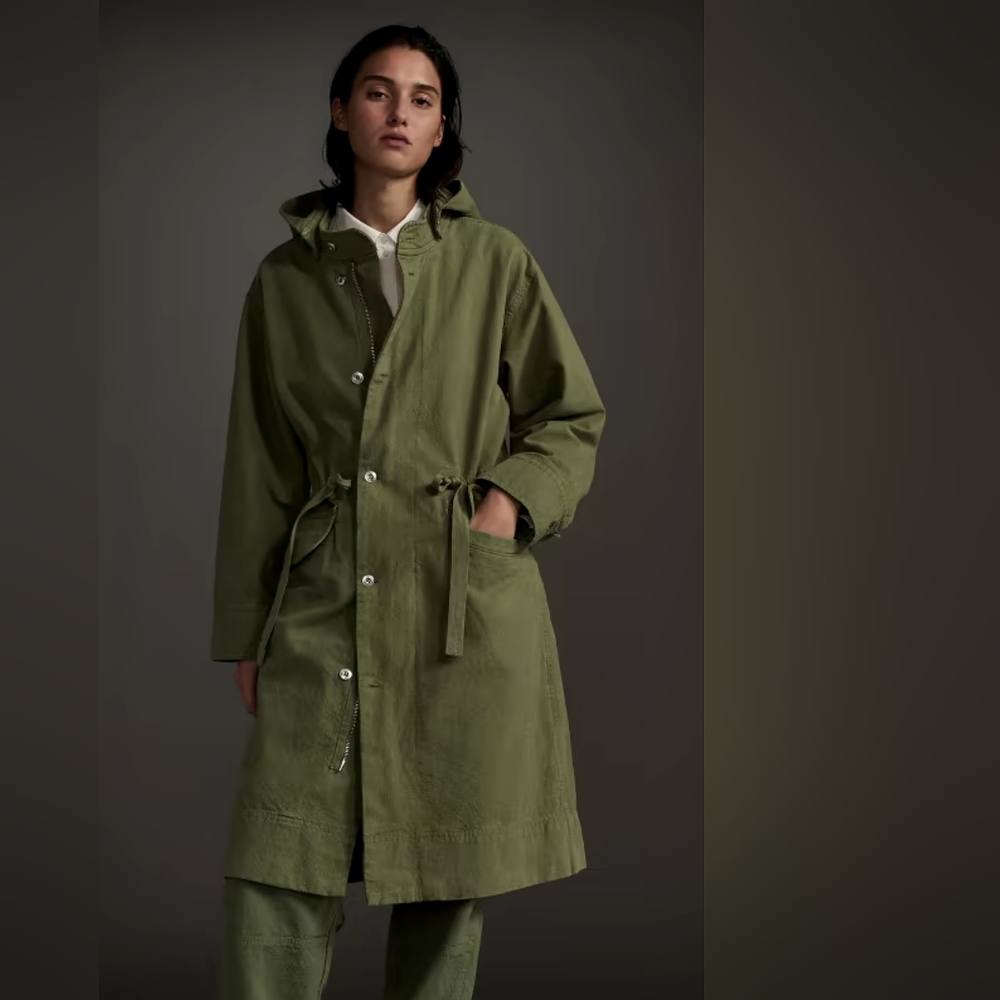Everlane Canvas Organic Cotton Parka